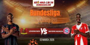 Soi Kèo Bayer Leverkusen Vs Bayern Munich 21h30 14/03 - Bundesliga 7 Soi Kèo Bayer Leverkusen Vs Bayern Munich 21h30 14/03 - Bundesliga